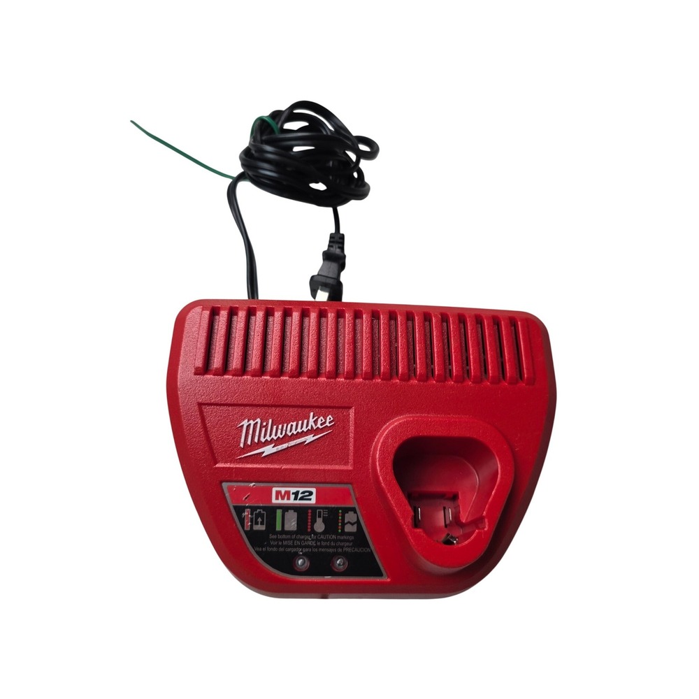 Milwaukee M12 Battery Charger 48-59-2401 Lithium‎ Ion 12V Tool Power Station B3